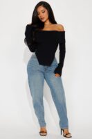 Black Cropped Sweater