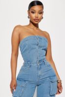 Jumpsuit with a wide leg