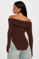 Sweater in Chocolate 50% viscose