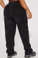 Pants in Black 98% cotton