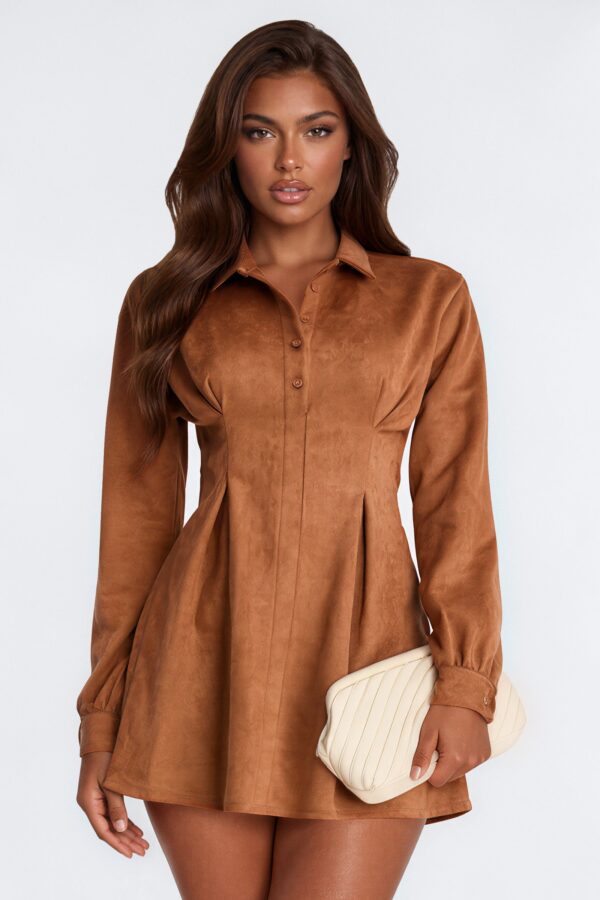 Ladies Kit Camel Dress
