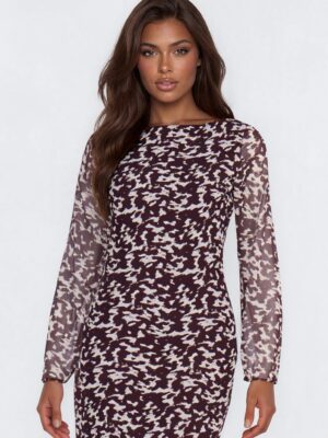 Maxi Dress in Brown