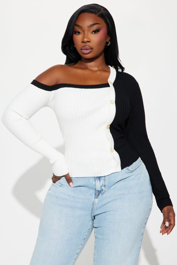 One-Shoulder Sweater