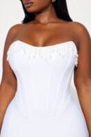 Midi Dress in White