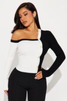 One-Shoulder Sweater
