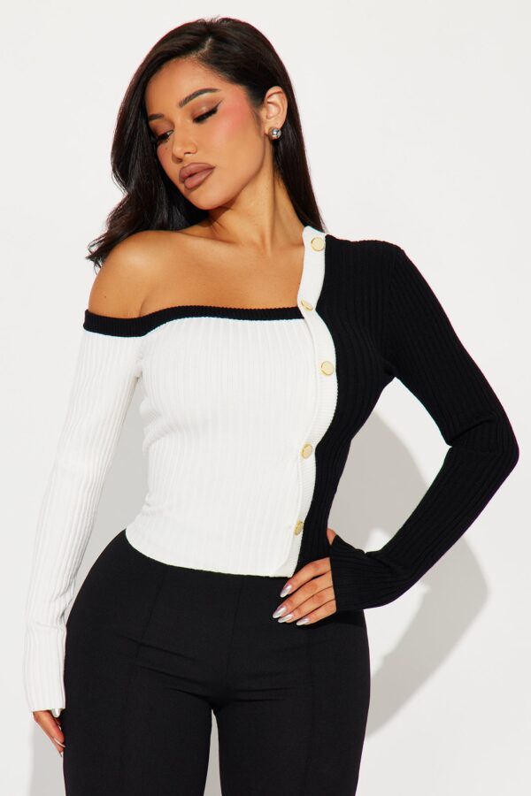One-Shoulder Sweater