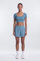Indigo Cropped Top