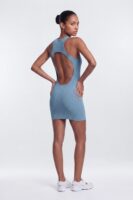 Dress in Indigo 79% cotton