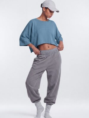 Oversized Top in Indigo