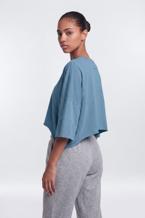 Oversized Top in Indigo