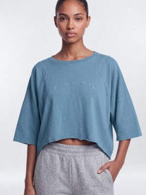Oversized Top in Indigo