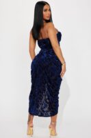 Midi Dress in Navy