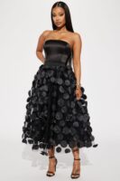 Black Dress with square neck