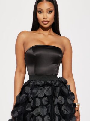 Black Dress with square neck