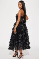 Black Dress with square neck