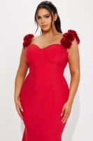 Red Dress with maxi