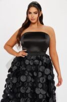 Black Dress with square neck