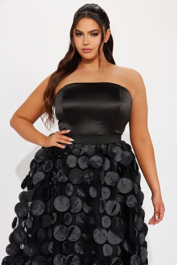 Black Dress with square neck