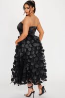 Black Dress with square neck