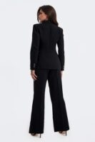 Black Pants with v-neck