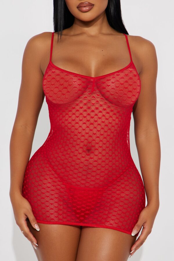 Piece in Red 93% polyamide