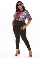 Leggings in Black 90% polyester