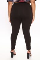 Leggings in Black 90% polyester