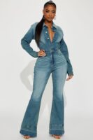 Jumpsuit in Denim 69% cotton
