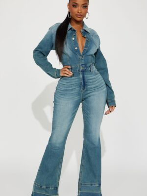 Jumpsuit in Denim 69% cotton