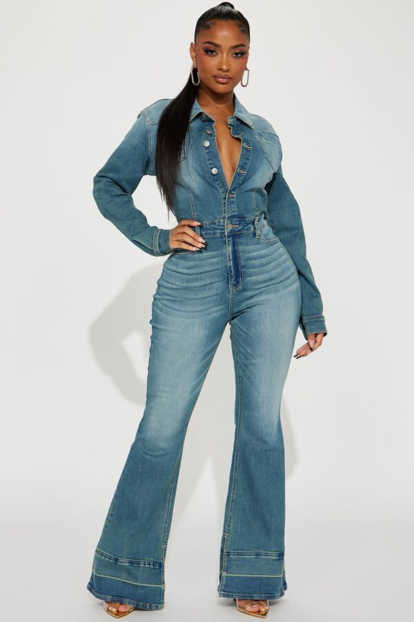 Jumpsuit in Denim 69% cotton