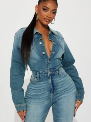 Jumpsuit in Denim 69% cotton