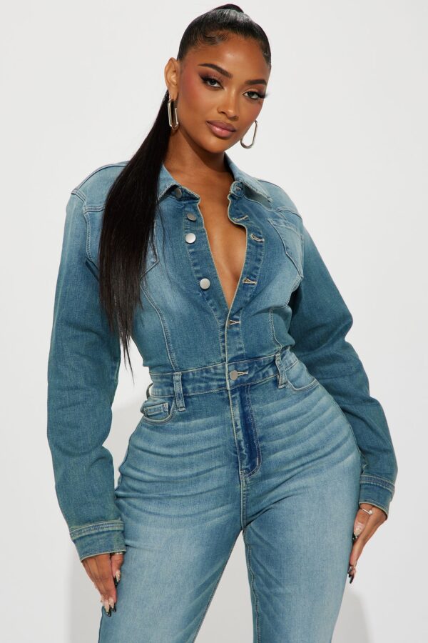 Jumpsuit in Denim 69% cotton