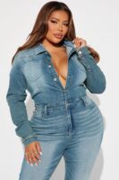 Jumpsuit in Denim 69% cotton