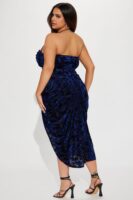 Midi Dress in Navy