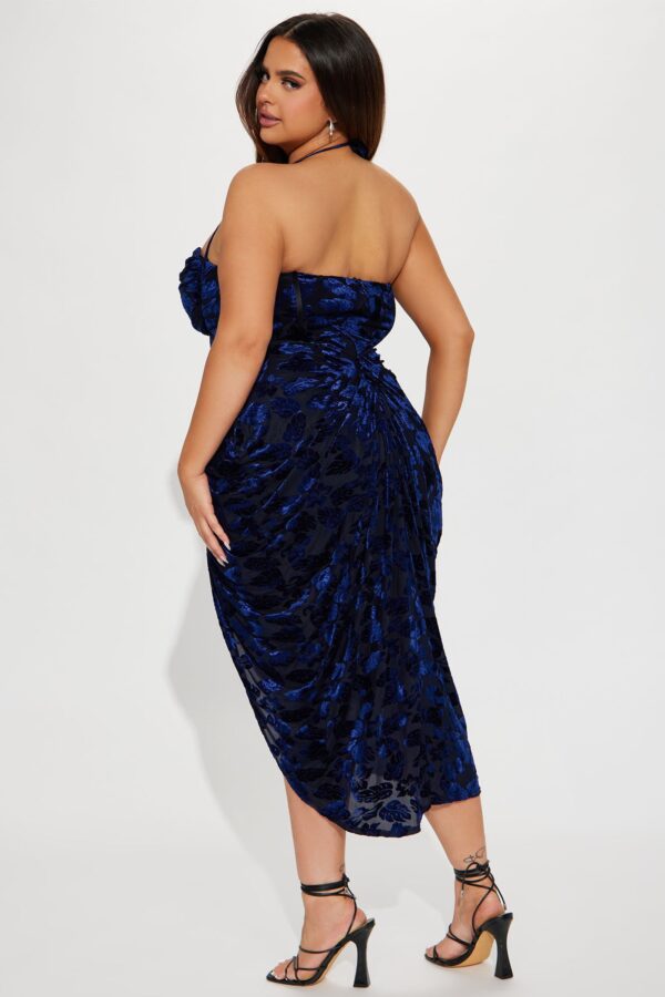 Midi Dress in Navy