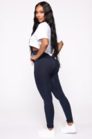 Leggings in Indigo 92% polyester