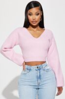Ladies Kit Pink Pullover