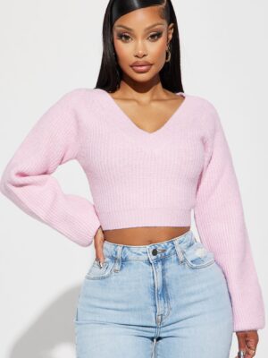 Ladies Kit Pink Pullover