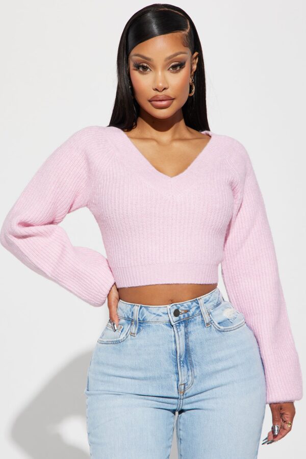 Ladies Kit Pink Pullover
