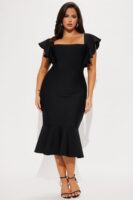 Square-Neck Dress