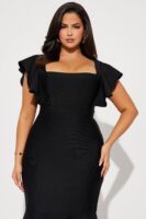 Square-Neck Dress