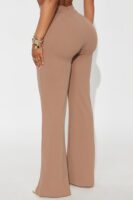 Wide-Leg Dress in Taupe