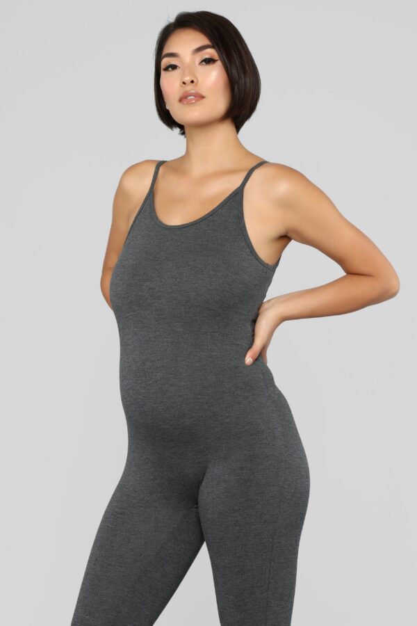 Ladies Kit Charcoal Jumpsuit