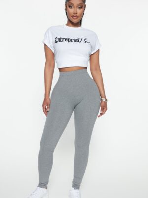 Heather Grey Leggings