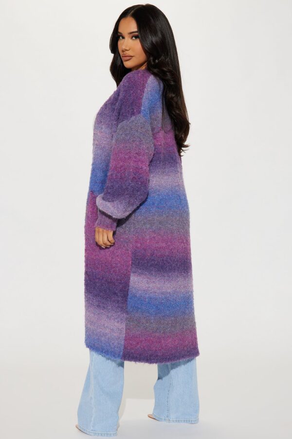 Cardigan in Purple