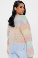 Cardigan with cropped