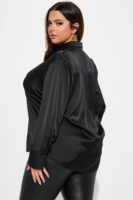 Shirt in Black 97% polyester