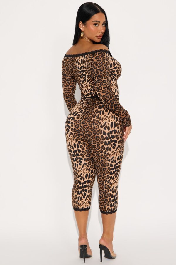 Ladies Kit Brown Leggings