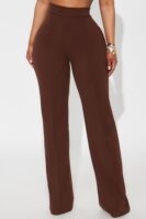 Chocolate Wide-Leg Dress
