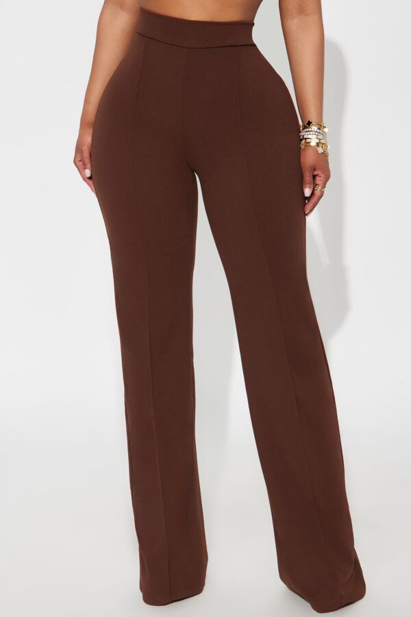 Chocolate Wide-Leg Dress